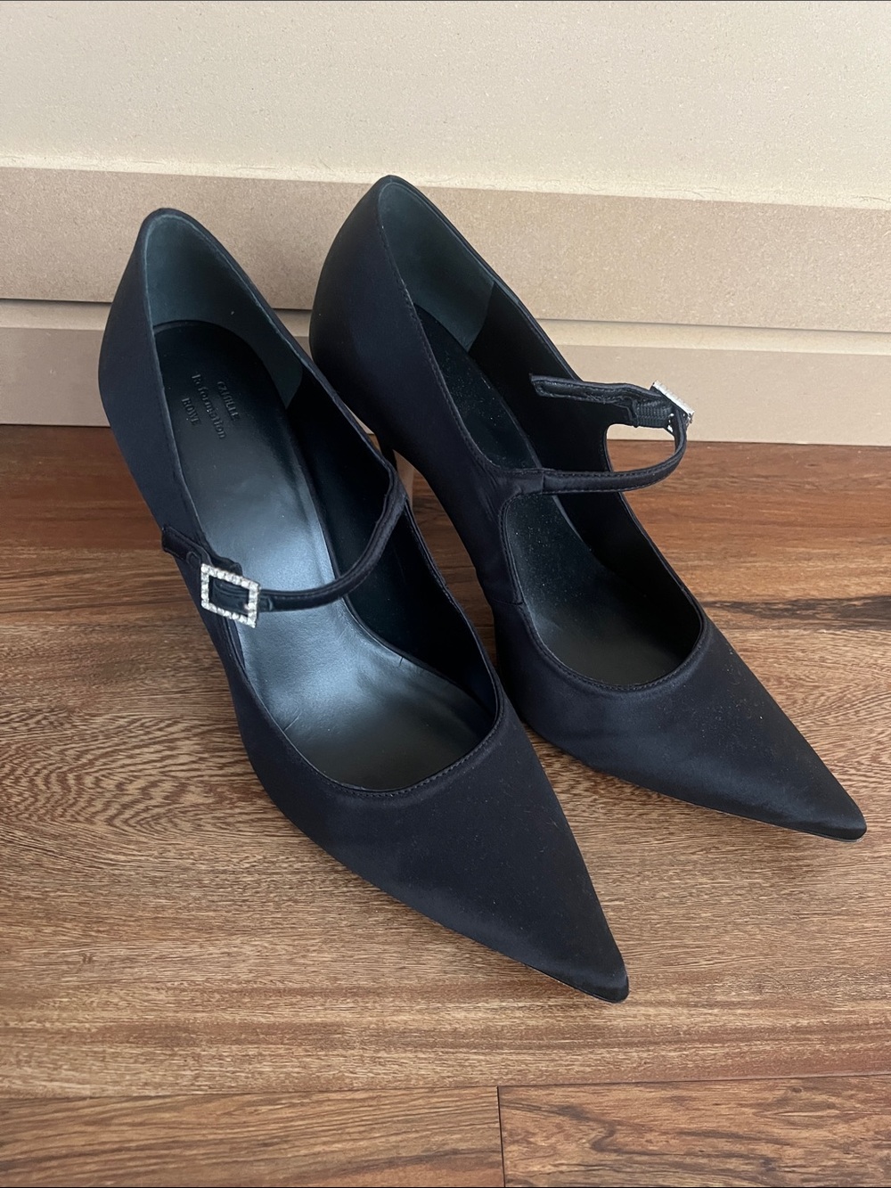 Reformation x Camille Rowe pumps